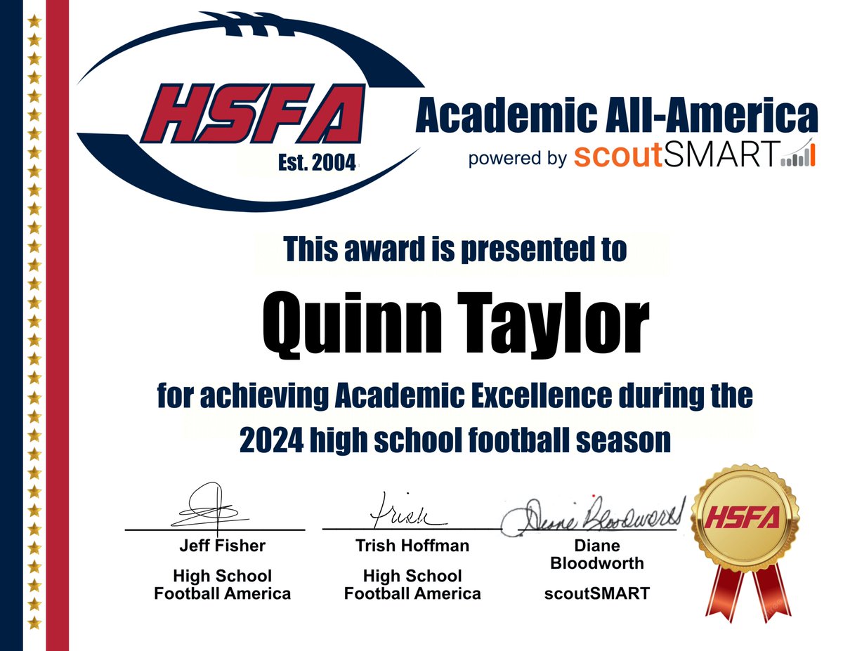 High School Football America (@hsfbamerica) on Twitter photo Congrats to Ensworth (Tennessee) High School Football America Academic All-Americans! #playfootball #AllAmerican
<a href="/Hasselbeck2026/">Taylor Hasselbeck</a> <a href="/BeauH26/">Beau Harrison</a> <a href="/Graham_Smith47/">Graham Smith</a> <a href="/qu1nnTayl0r/">Quinn Taylor</a> <a href="/Trentcampbell21/">Trent campbell</a> <a href="/EnsworthFB/">Ensworth Football</a> <a href="/tthasselbeck/">tim hasselbeck</a> Congrats to Ensworth (Tennessee) High School Football America Academic All-Americans! #playfootball #AllAmerican
<a href="/Hasselbeck2026/">Taylor Hasselbeck</a> <a href="/BeauH26/">Beau Harrison</a> <a href="/Graham_Smith47/">Graham Smith</a> <a href="/qu1nnTayl0r/">Quinn Taylor</a> <a href="/Trentcampbell21/">Trent campbell</a> <a href="/EnsworthFB/">Ensworth Football</a> <a href="/tthasselbeck/">tim hasselbeck</a>