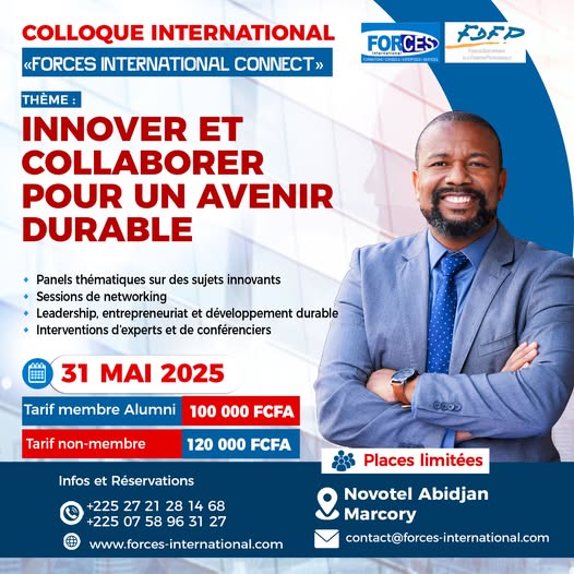 Une seule journée, un seul lieu, des centaines d’esprits brillants réunis pour propulser votre carrière, vos idées et vos opportunités vers un nouveau niveau.

Inscriptions : forms.gle/oys2oWVogbaNHj…