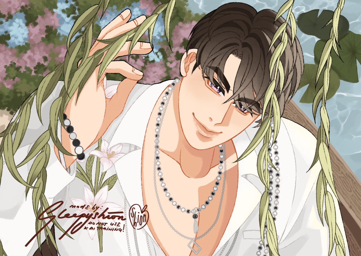 🪷 #PromiseOfFlowers #夏以昼 #マヒル #Caleb #恋と深空 #恋与深空 #LoveandDeepspace