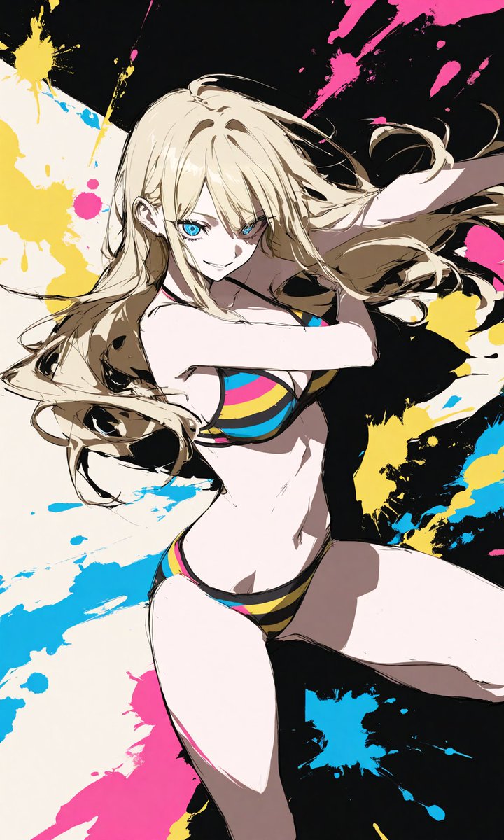 #これを見た人はフラットカラーかソフトカラーを貼れ

フラットカラー?
よよんさん企画に参加します。
#AIイラスト #AIart