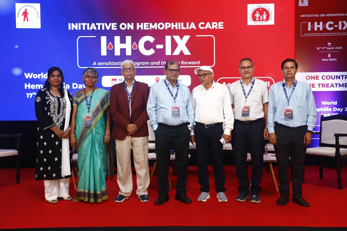 Initiative on Hemophilia Care – IX

Real care goes beyond treatment—it's about access, support &amp; integration. 💉 At #IHCIX, experts across India discussed strengthening HTCs &amp; referral systems for all. No one with hemophilia should be left behind. 

#ComprehensiveCare #IHC2025