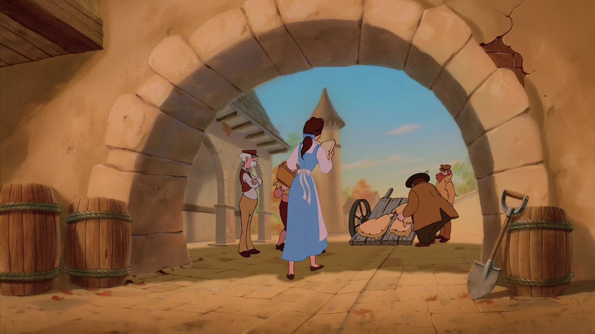 belle at the village