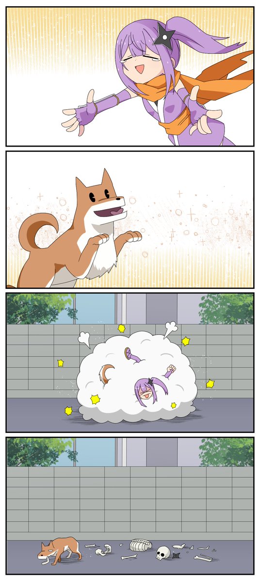 Kitagami_KOUBOU's tweet photo. 忍者と殺し屋のふたりぐらし
#にんころ #4コマ漫画 https://t.co/coP7UsTDLW