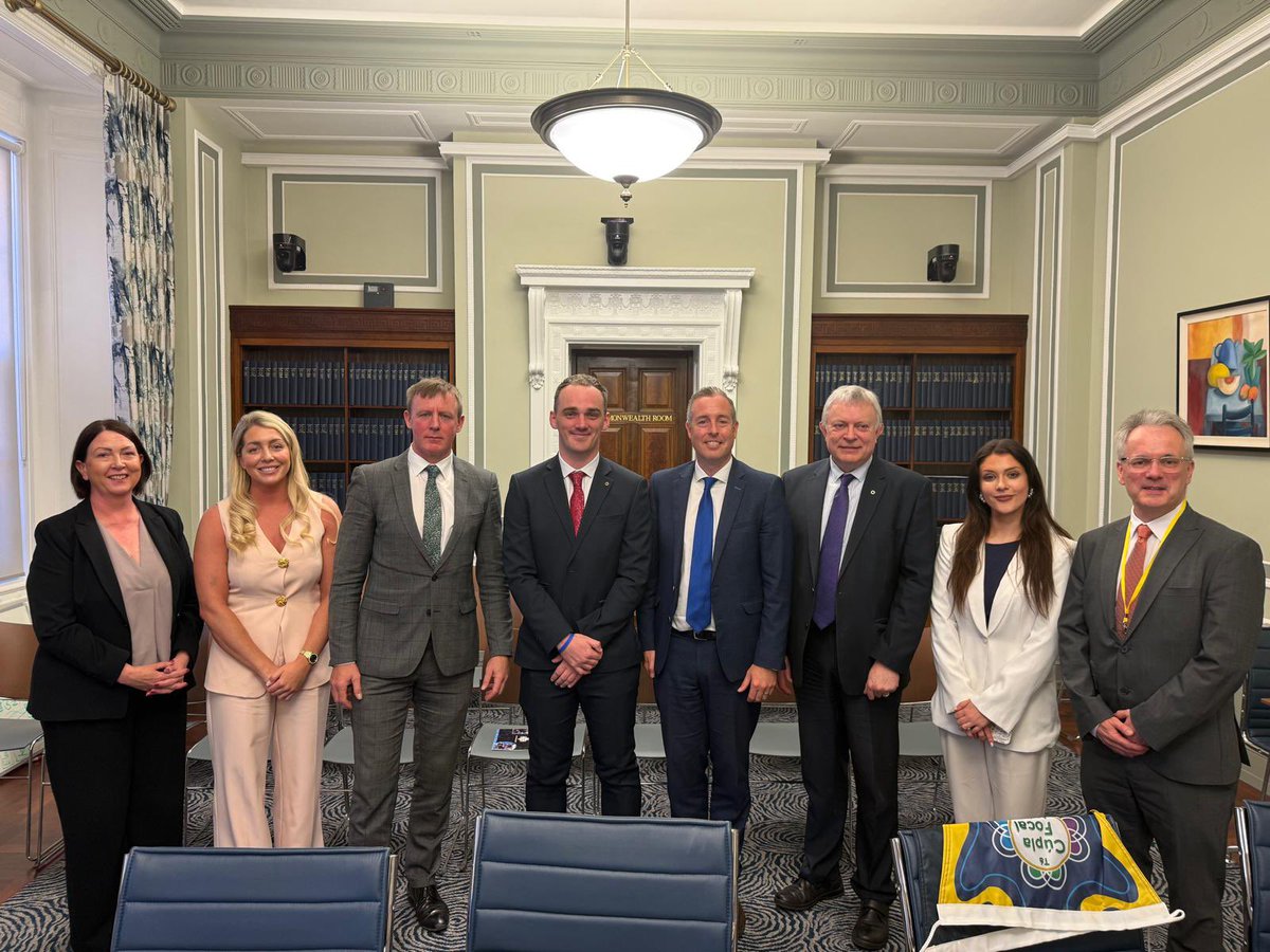 Cara Hunter MLA 🕊 (@carahuntermla) on Twitter photo Great meeting today with <a href="/GaelLinn/">Gael Linn</a> <a href="/patsymcglone/">Patsy McGlone</a> <a href="/JustinMcNu1ty/">Justin McNulty</a> on Irish Language in our primary schools. Delighted to learn more about this important work.
Maith thú to the staff and their dedication! And GRMA to the Minister for meeting us.
<a href="/SDLPlive/">The SDLP</a> Great meeting today with <a href="/GaelLinn/">Gael Linn</a> <a href="/patsymcglone/">Patsy McGlone</a> <a href="/JustinMcNu1ty/">Justin McNulty</a> on Irish Language in our primary schools. Delighted to learn more about this important work.
Maith thú to the staff and their dedication! And GRMA to the Minister for meeting us.
<a href="/SDLPlive/">The SDLP</a>