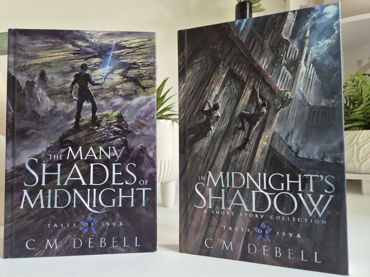 I absolutely love the new covers on the relaunched Tales of Isyr books  by <a href="/LotteDebell/">Lotte Debell</a>. The Many Shades of Midnight and In Midnight’s Shadow feature superb, character-driven political fantasy at its finest, and these gorgeous covers are as beautiful as the author's prose.
