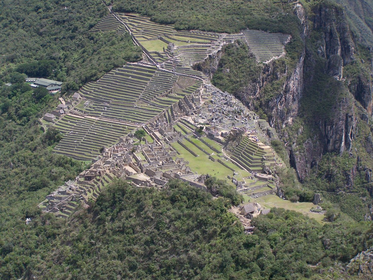 Machu Picchu from a lesser seen angle