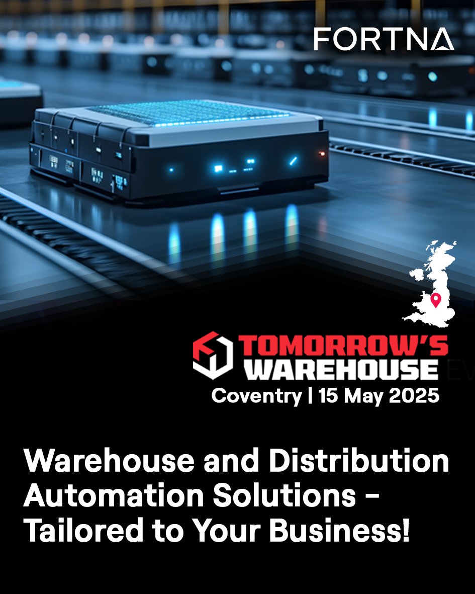FORTNA (@fortnainc) on Twitter photo Join our UK team members at Tomorrow's Warehouse Coventry to discuss how to identify your journey to future-proof customized warehouse and distribution operations.
Schedule a meeting with a member of our team. bit.ly/3YWugjx
#SupplyChain #Innovation <a href="/HSSmagazine/">Logistics Matters magazine</a> Join our UK team members at Tomorrow's Warehouse Coventry to discuss how to identify your journey to future-proof customized warehouse and distribution operations.
Schedule a meeting with a member of our team. bit.ly/3YWugjx
#SupplyChain #Innovation <a href="/HSSmagazine/">Logistics Matters magazine</a>