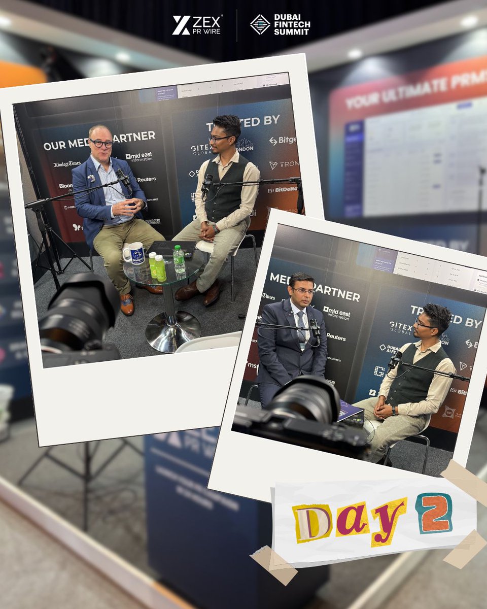 zexprwire's tweet image. DAY 2 = WRAPPED 🔥

ZEX PR WIRE just closed out an epic run at @DubaiFinTechSum.

Real convos. Real people. Real value.
See you at the next one 💼🌍

#ZEXPRWIRE #BoothM5 #Web3PR #FintechFestival #CryptoMarketing