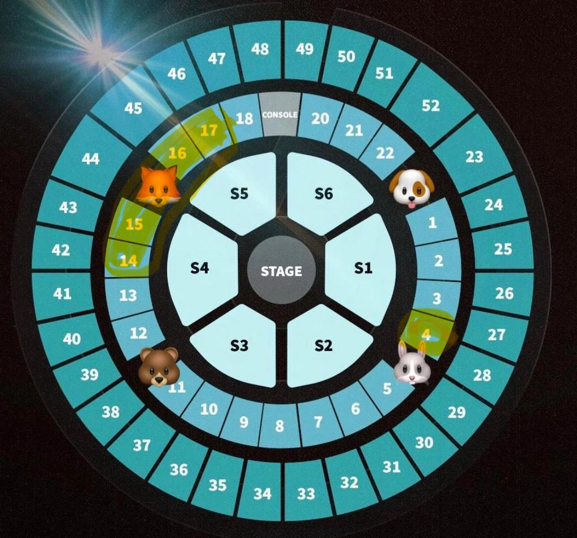 데디식스 앙콘 피날레 찐막콘
1층 4구역 13열 필존으로 케존 교환 원해요

14 15 16 17 구역 이신분 교환 해주실 분!! 찾아여ㅠㅠ