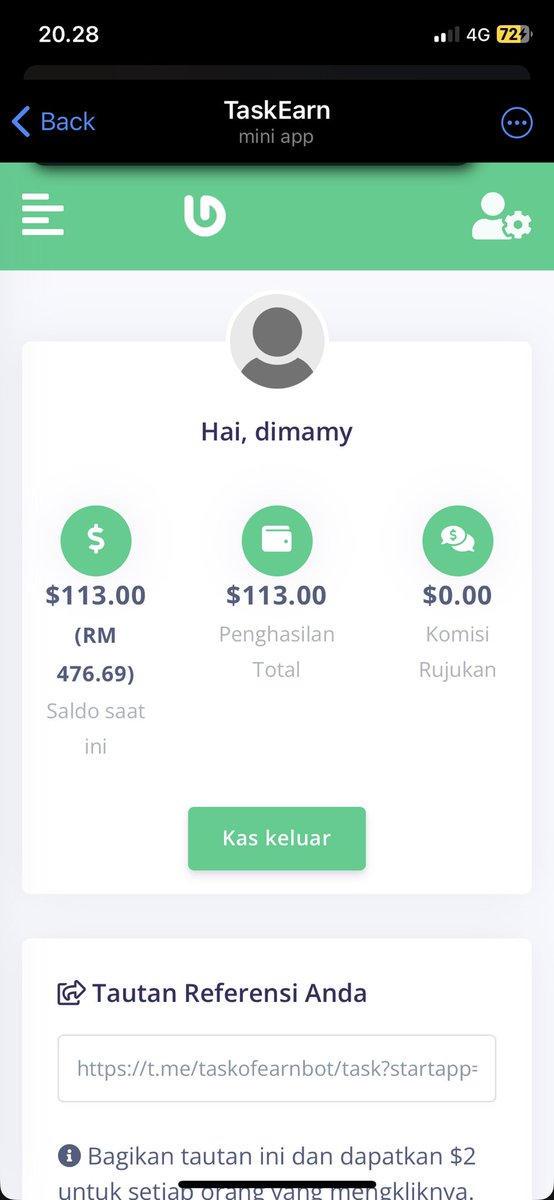 Darihidup's tweet photo. https://t.co/VeD8taclH9

mini apps telegram
taks mudah saja https://t.co/B97U3fx4zd