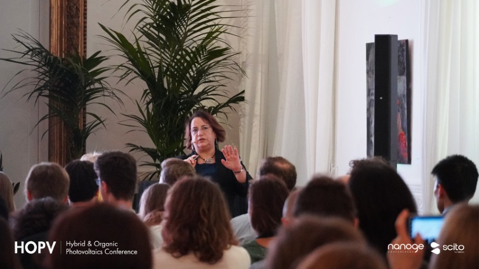 nanoGeConferences (@nanoge_conf) on Twitter photo 🟢We continue #HOPV25 <a href="/nanoGe_Conf/">nanoGeConferences</a> a global meeting to explore hybrid & organic solar cell
<a href="/MercouriK/">Mercouri Kanatzidis</a> dives into perovskites & perovskitoids, Annamaria Petrozza explores thin-film surfaces, Bumjoon Kim presents on stretchable polymers & <a href="/MonicaLiraCantu/">Monica Lira-Cantu</a> discusses MXene stability 🟢We continue #HOPV25 <a href="/nanoGe_Conf/">nanoGeConferences</a> a global meeting to explore hybrid & organic solar cell
<a href="/MercouriK/">Mercouri Kanatzidis</a> dives into perovskites & perovskitoids, Annamaria Petrozza explores thin-film surfaces, Bumjoon Kim presents on stretchable polymers & <a href="/MonicaLiraCantu/">Monica Lira-Cantu</a> discusses MXene stability