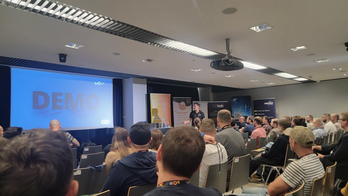 GFritchey's tweet image. Watching Tony Huiser present on #DevOps at #SqlDay.