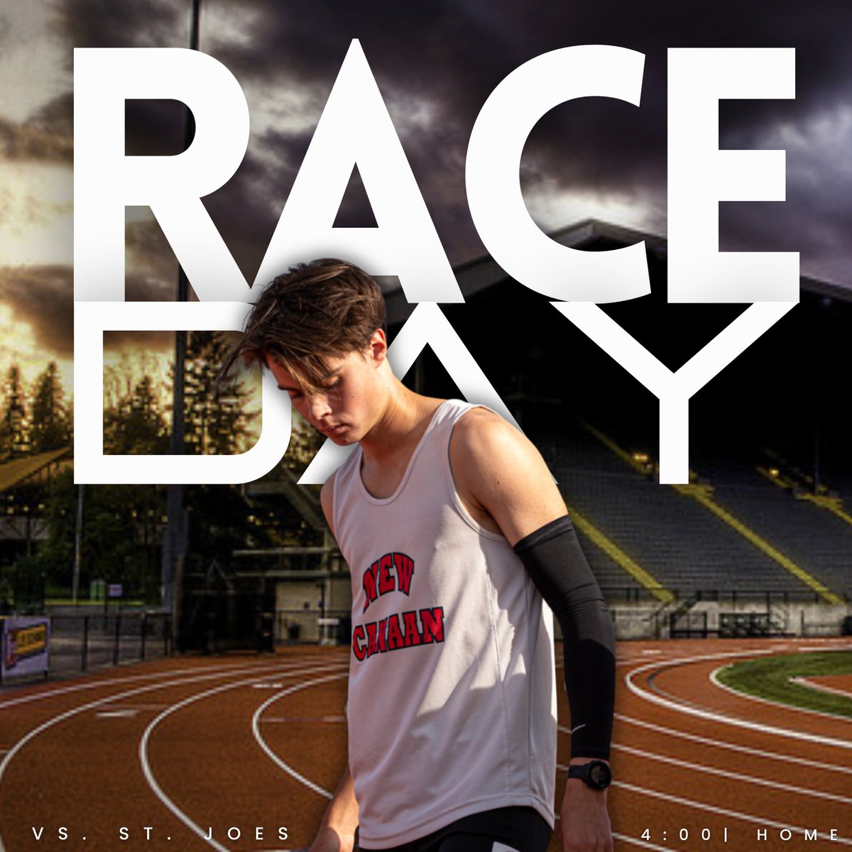 Catch both Boys and Girls track in action today home vs. St. Joes in their second to last dual meet of the season! #nctv78