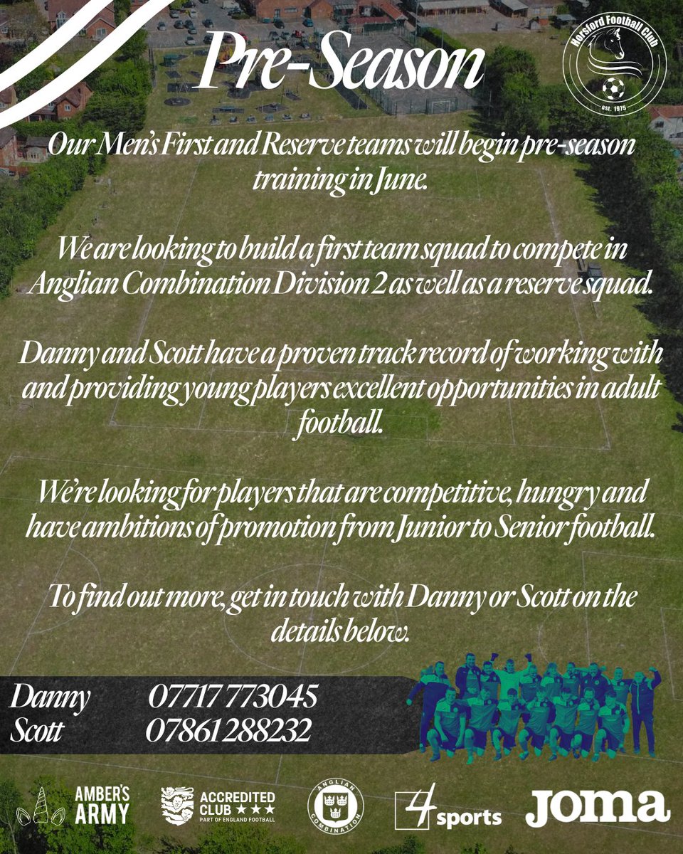 Horsford F.C. tweet media