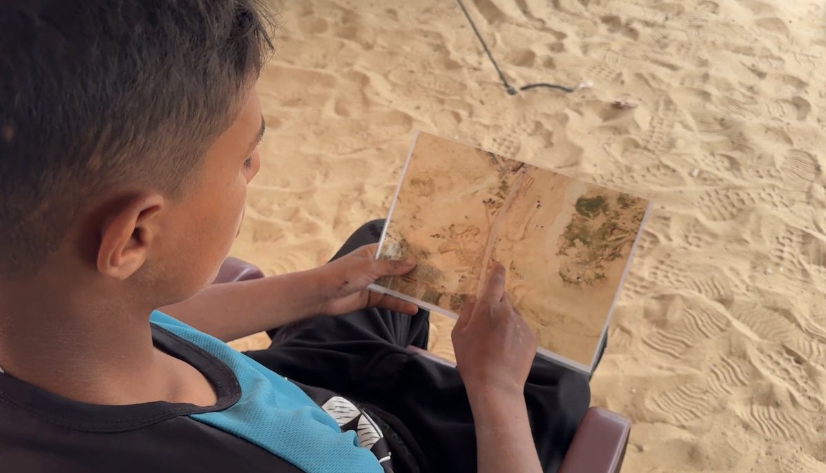 Mohammed was helped our investigation by outlining what he saw when the IDF attacked the convoy of medics. Saeed and Mohammed were on their way to go fishing, a family tradition, before dawn on March 23 when they were detained by the IDF before the attack.