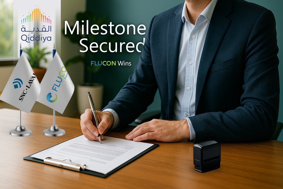 فلوكن توقع عقدًا لتنفيذ الأعمال الميكانيكية لمحطة تبريد مركزي بقيمة 𝟐𝟗.𝟐 مليون ريال سعودي في القدية مع 𝐒𝐍𝐂-𝐋𝐚𝐯𝐚𝐥𝐢𝐧

أعلنت شركة فلوكن  عن توقيع عقد جديد مع شركة SNC-Lavalin بقيمة 29,200,000 ريال سعودي، لتنفيذ الأعمال الميكانيكية لمحطة تبريد مركزي  ضمن مشروع القدية.