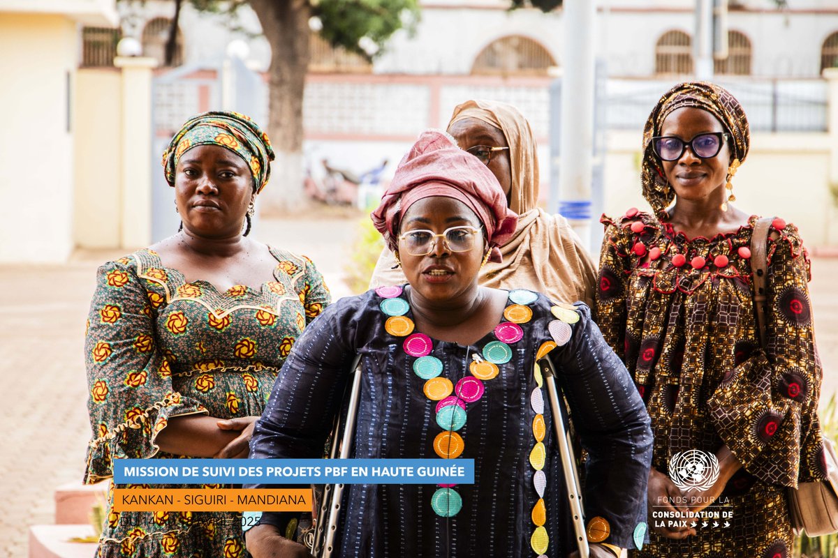 Fonds pour la Consolidation de la Paix-Guinée tweet media