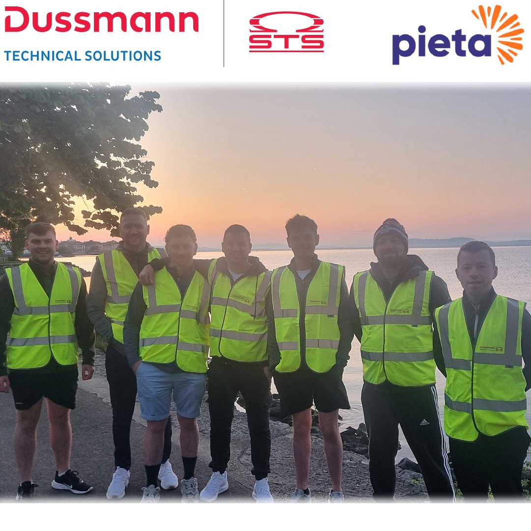 Great to see STS Group staff take part in the annual <a href="/PietaHouse/">Pieta</a> #DarknessIntoLight sunrise walk 🌅👏🏼 Pieta provides free support for those impacted by suicide &amp; self-harm. 

Donate to help continue their vital work: pieta.ie/support-our-wo…
#MentalHealthSupport #STSGroup