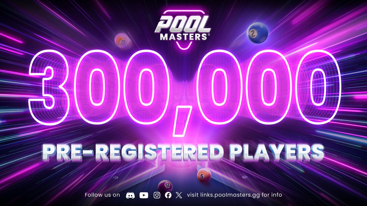 We've been busy breaking racks and just now also the barrier to 300,000 pre-regs! Probably nothing..