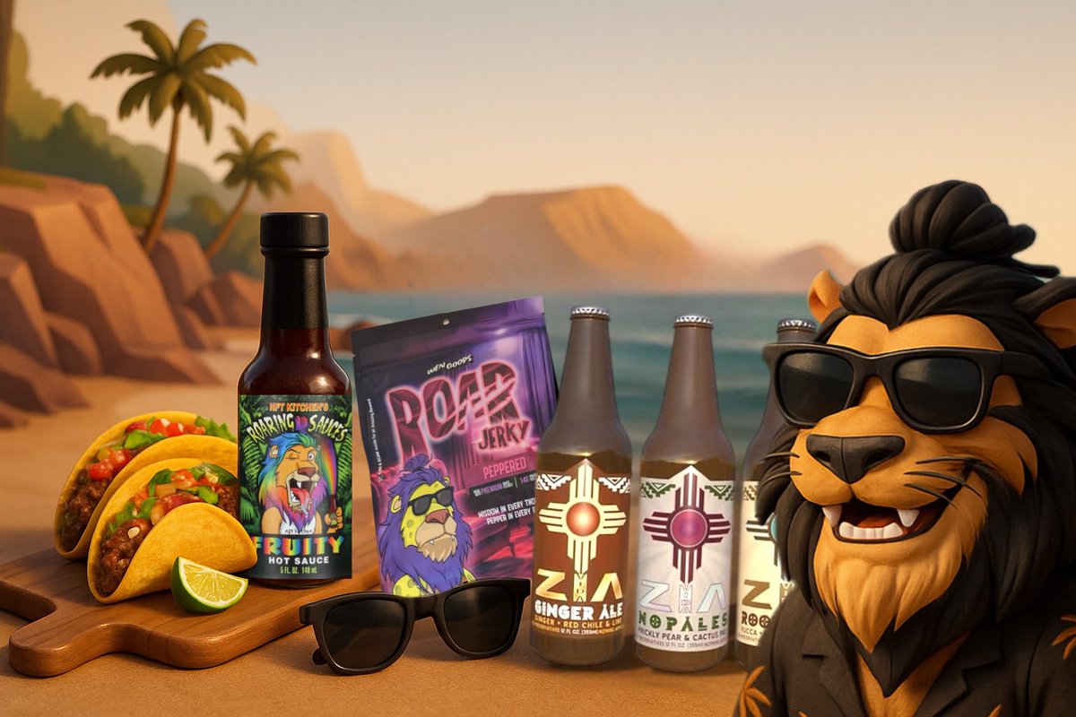 Don’t forget your <a href="/RoaringSauces/">Roaring Sauces & Spicy Al's ketchup</a> <a href="/ZIABEVERAGE/">ZIA</a> and Roar jerky from <a href="/wen_goods/">WenGoods</a> to make it a perfect Taco Tuesday! 

#ROAR