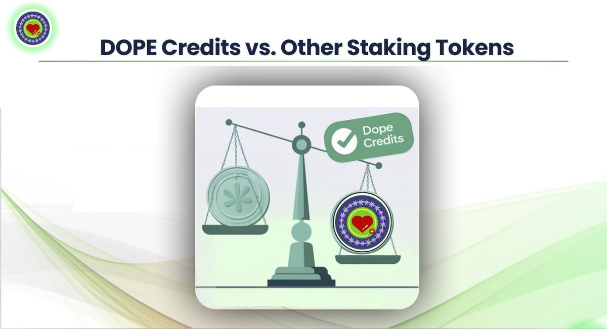 Staking shouldn't just be for the whales!  
Our new blog explains how $DOPE offers high rewards, no minimums, and tiny fees – making staking fair for everyone! 🙌 

Read the difference: 👇dopecredits.com/blogs/dope-cre…

#Crypto #Stake #DOPE #Stellar