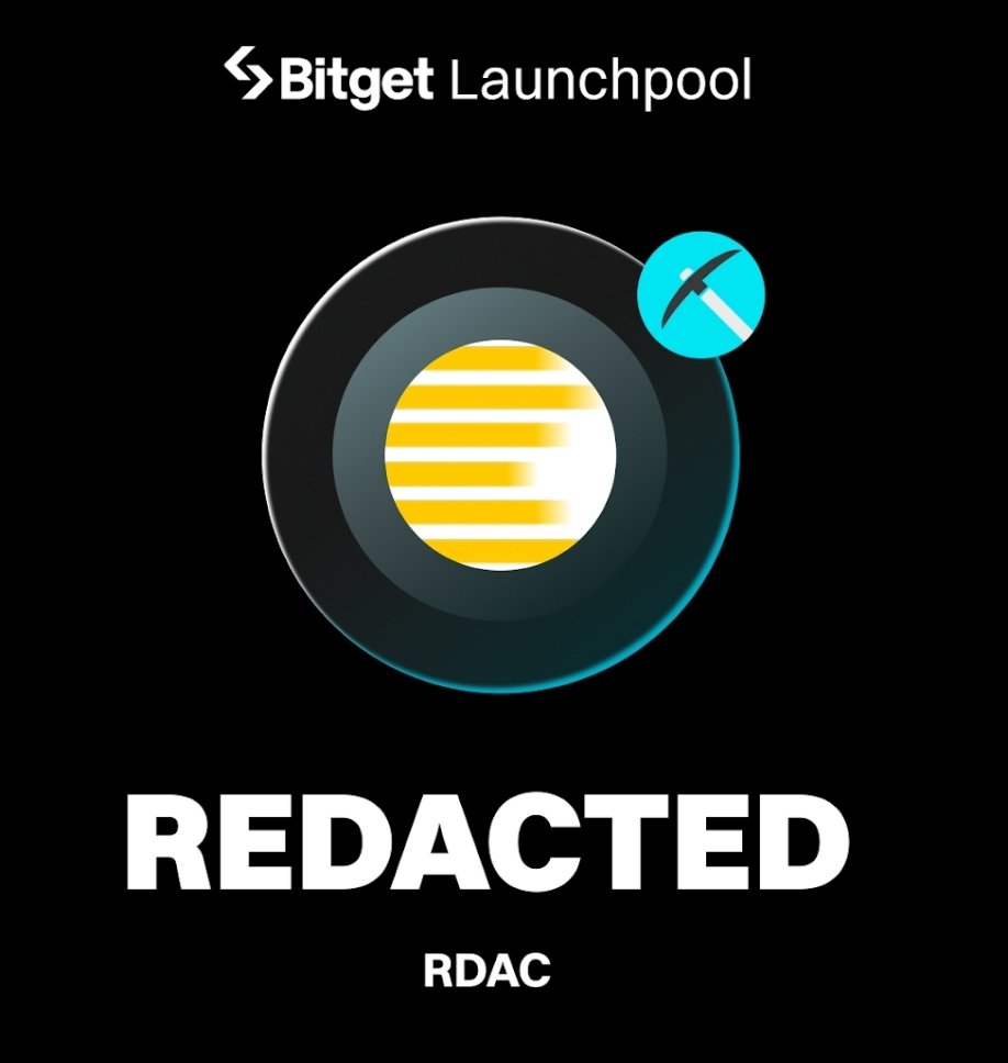REDACTED RDAC se lanza en Bitget    Launchpool Redacted Coin es un proyecto centrado en el sector del entretenimiento y #gaming en Web3 
#BitgetLaunchpool #BitgetBooster #RDAC