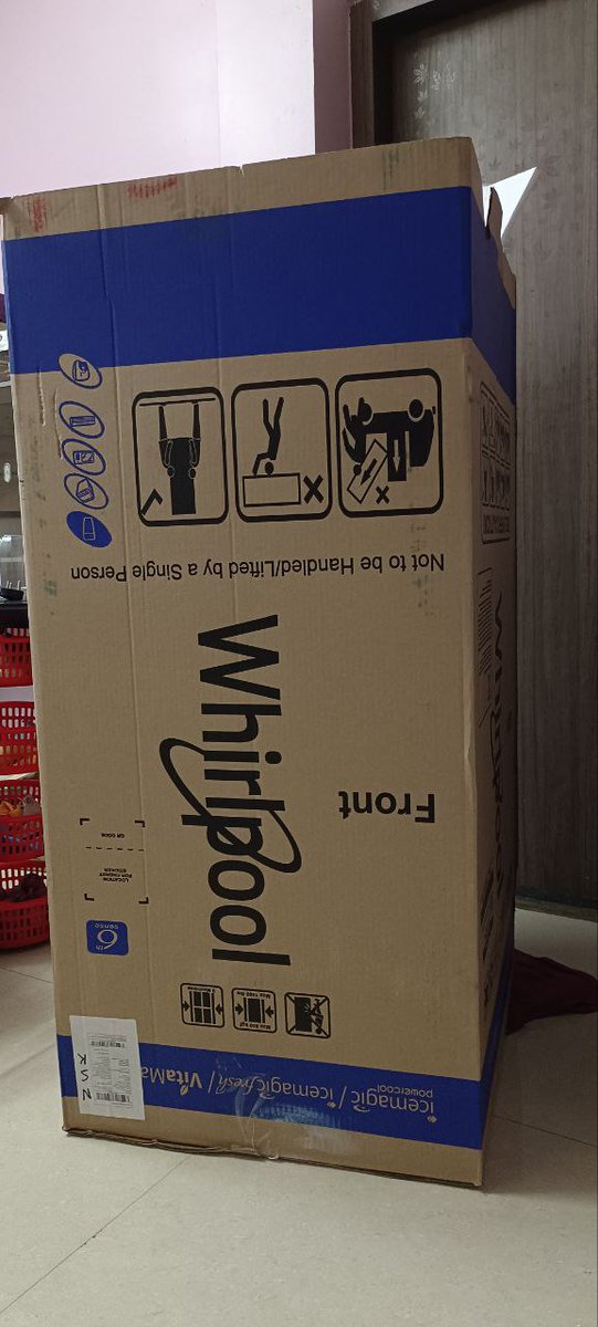 itsvikassharma's tweet photo. @cromaretail @whirlpool_india 
Received 2 faulty Whirlpool Vitamagic Pro 192L fridges. 1st had door/scratch issues. 2nd has stand screw issue doesn't fit fridge is unstable Please arrange a fix or replacement ASAP very disappointing experience Need urgent help. https://t.co/slS3VSK9f2