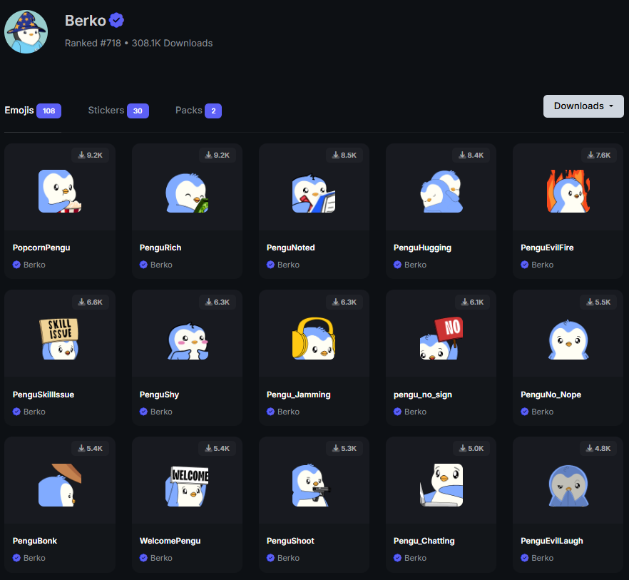 This is your sign to add Pengu emojis to your Slack workplace