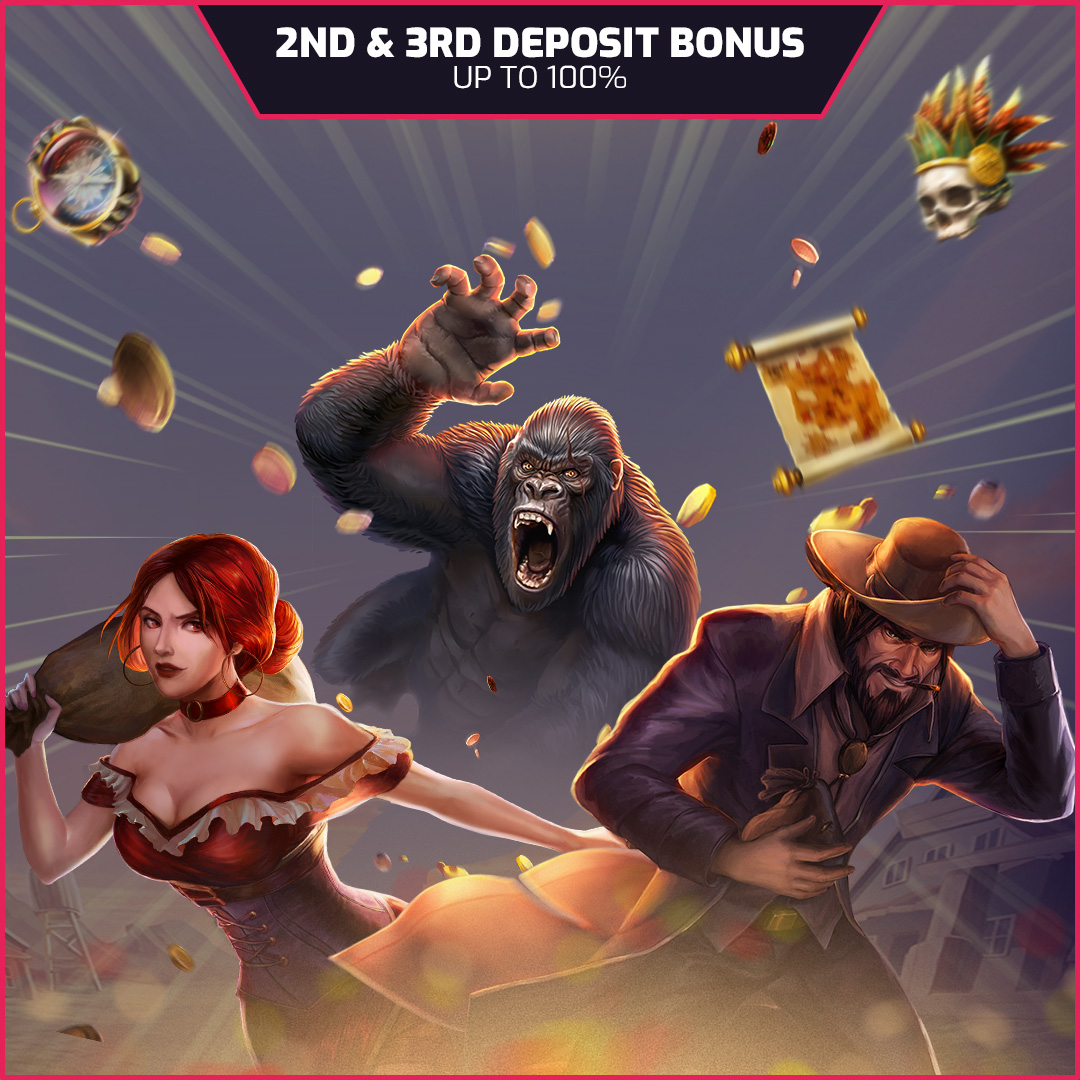 CosmobetGame's tweet photo. 100% Deposit Bonus for 2nd and 3rd Deposits  

Sign up: https://t.co/ZNSgQMGhLQ https://t.co/4shb7KvlOf