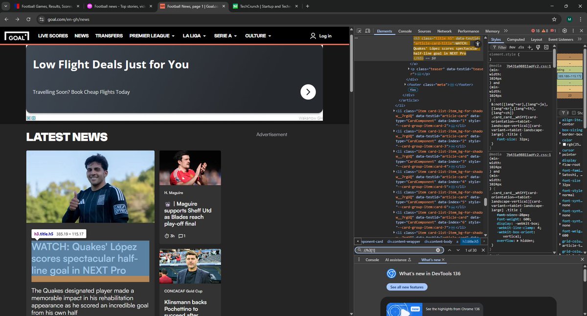 Learning XPath to extract data from websites for my Python automation project