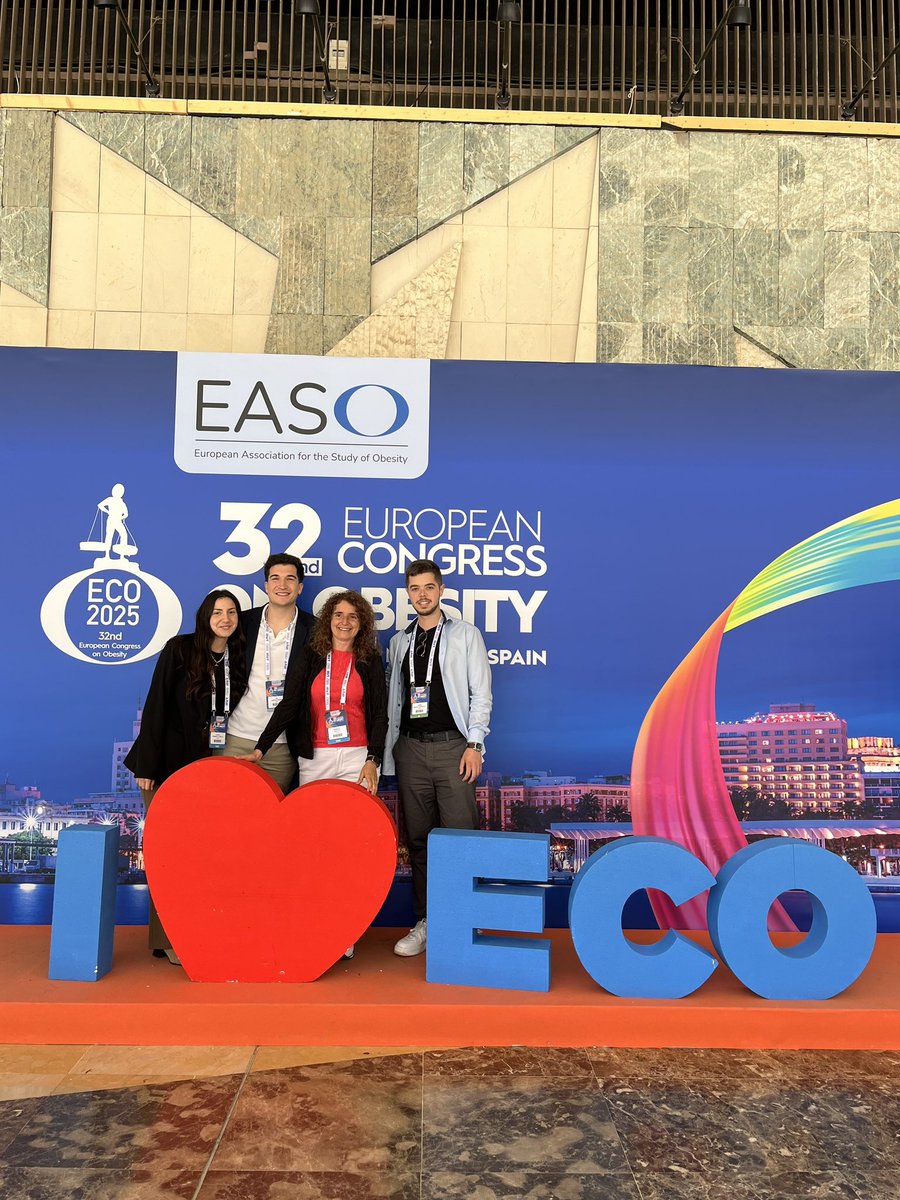 NuMeH_Group's tweet image. 👋🏻👋🏻👋🏻This week we are attending the 32nd European Congress on Obesity in Malaga.
Our PhD students have had the opportunity to present our results in different oral and poster communications👏🏻👏🏻👏🏻
@TecnATox @bioquimicaURV