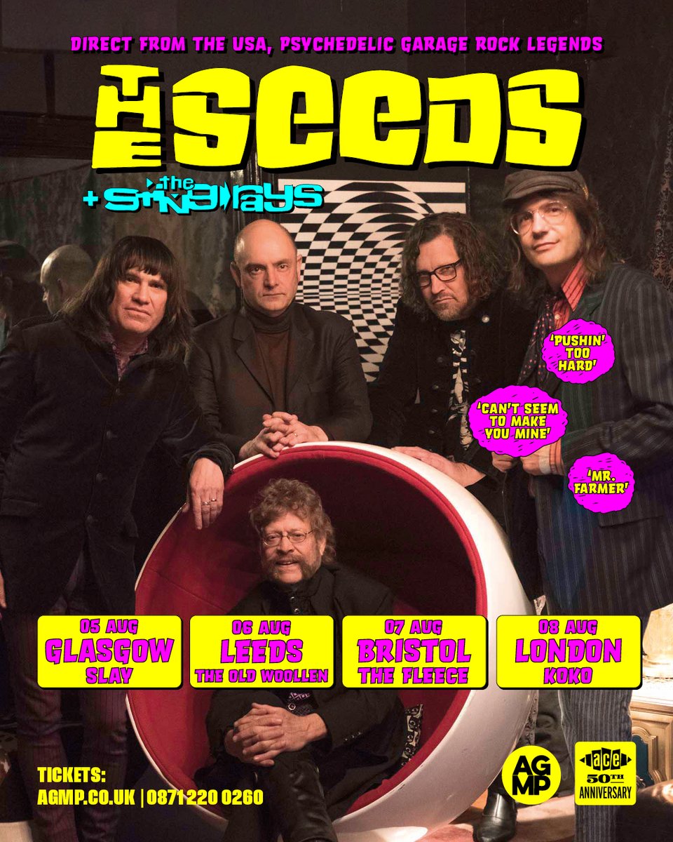 magazine_1st's tweet image. DO NOT MISS THIS - Psychedelic Garage Rock Legends THE SEEDS + THE STING-RAYS
#theseeds #thestingrays #garage #rockabilly #psychobilly #koko #garagerock #rockandroll