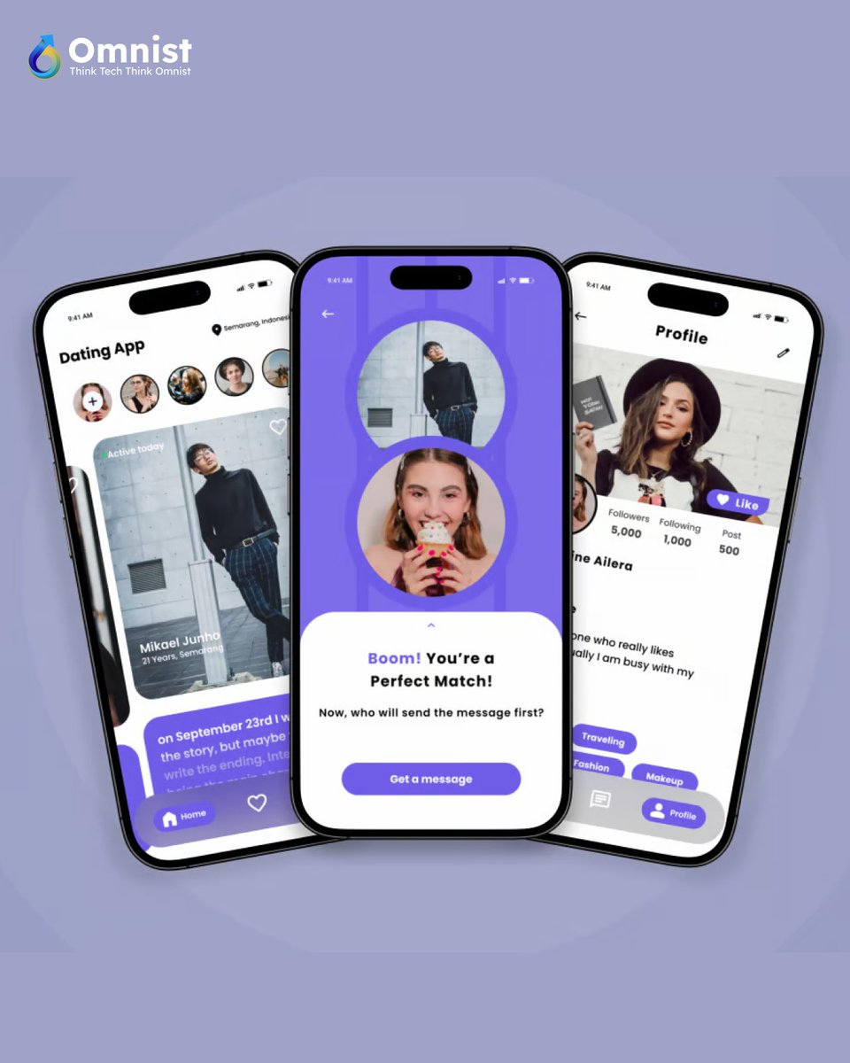 OmnistTechHub's tweet image. Looking to build the next big #DatingApp? ❤️ Let #OmnistTechhubSolutions bring your idea to life with smart, scalable &amp;amp; user-friendly #MobileAppDevelopment! 🚀 

🌐 omnisttechhub.com

#DatingAppDevelopment #AppDevelopment #AppDeveloper #DatingAppDesign #LoveApp #AppForLove