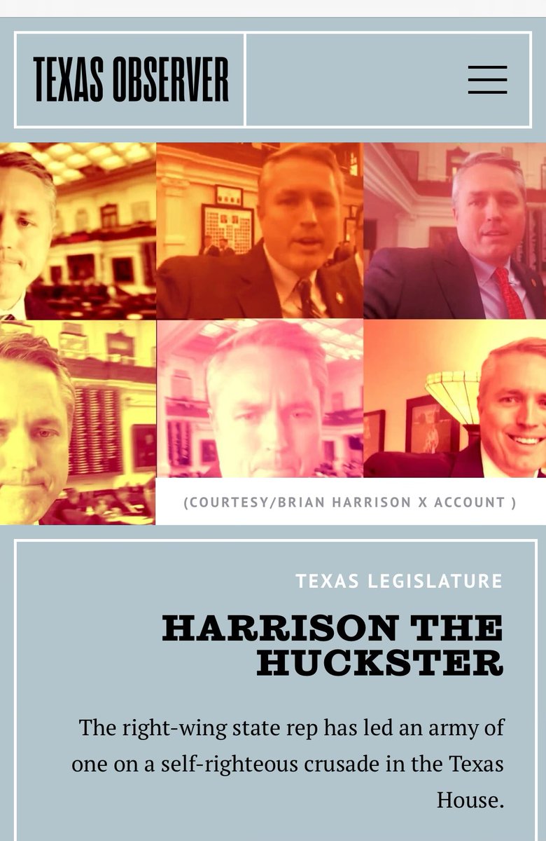 Another day, another hit piece. 

This is how the liberal uniparty media reacts when you expose and threaten the status quo in the Austin swamp.

The harder they try to silence me… the louder I’ll get.