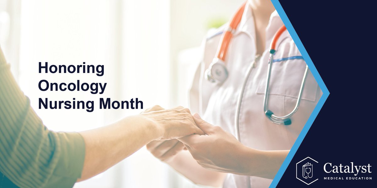 #OncologyNursingMonth celebrates the dedicated nurses who provide essential cancer care while emphasizing the importance of continuing medical education in their specialized field. #CatalystMedEd