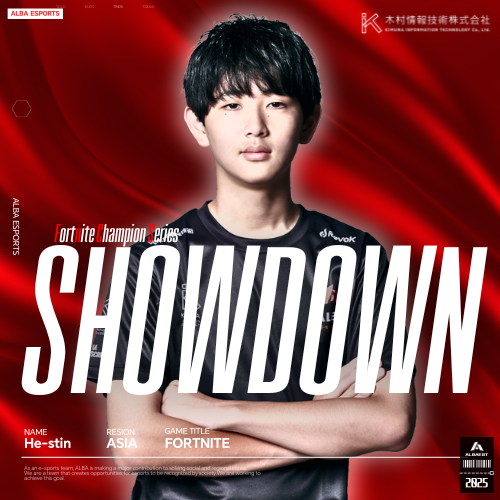 alba_gp1's tweet photo. FNCS SHOWDOWN WEEK1⚔️
-OPEN-
#7 He-stin(@heathtin_boya)
#31 みかん(@Mikqnfn)
新トリオを結成した2名が予選突破✨
今シーズン初の決勝も応援よろしくお願いします!
#ALBAEST https://t.co/hGiq7T4MmU