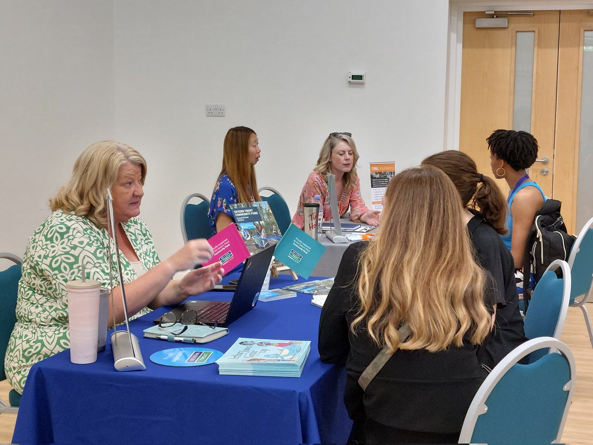 Our #meetthefunders has started at <a href="/BlabyDC/">Blaby District Council</a> Narborough Parish Centre today - hear about the new funding streams available in your area