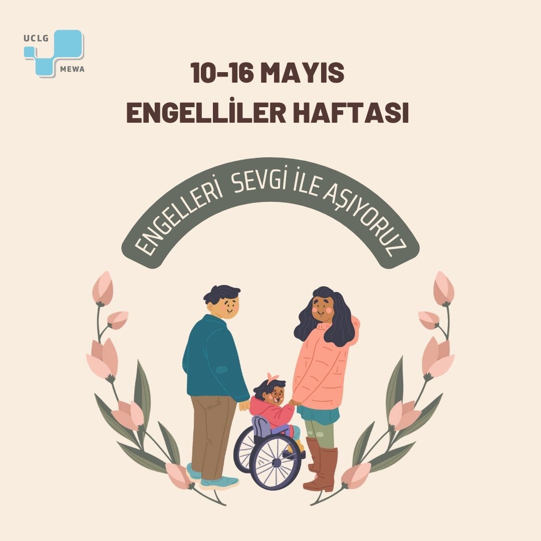 🔆Engellilerin toplumsal hayata eşit ve tam katılımı, kapsayıcılığın en somut göstergesidir..

🔹Yerel aksiyon, engelli bireylerin haklarını ve onurunu gözeten erişilebilir ve duyarlı politikalar gerektirir.

10-16 Mayıs Engelliler Haftası kutlu olsun!