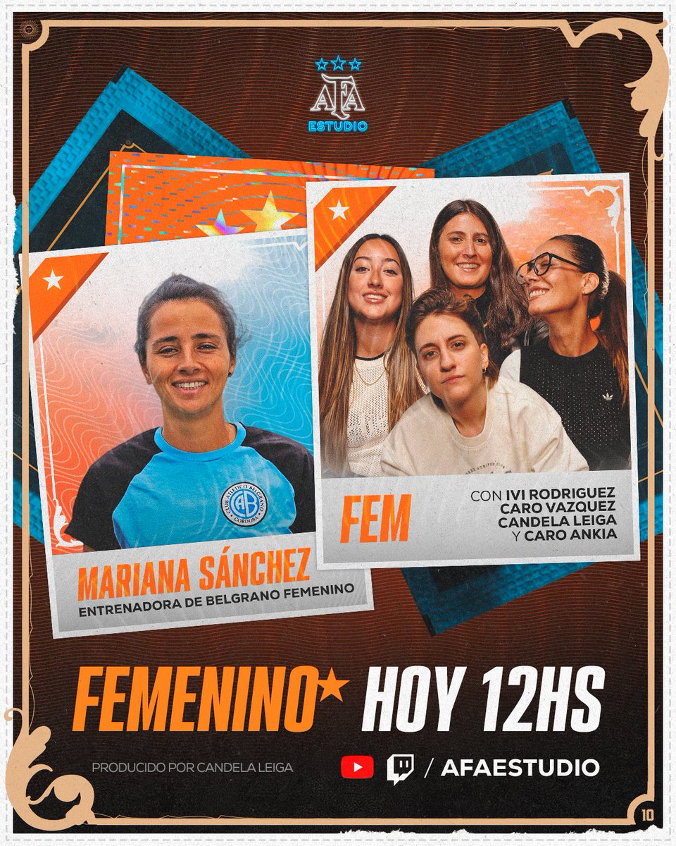 AFA ESTUDIO FEM #6

POMU SÁNCHEZ.

HOY 12 HS.