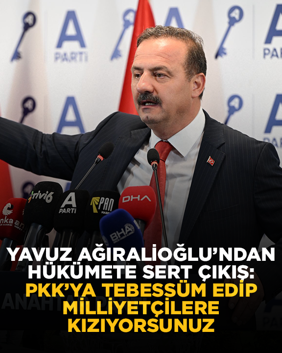 Yavuz Ağıralioğlu’ndan Hükümete Sert Çıkış: PKK’ya Tebessüm Edip Milliyetçilere Kızıyorsunuz
eskisehirhaber.com/yavuz-agiralio… <a href="/yavuzagiraliog/">Yavuz Ağıralioğlu</a>