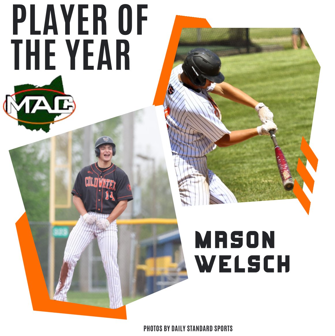 Congrats to our guys who earned All MAC Honors! ⚾️🧵

Mason Welsch was named the MAC Position Player of the Year!