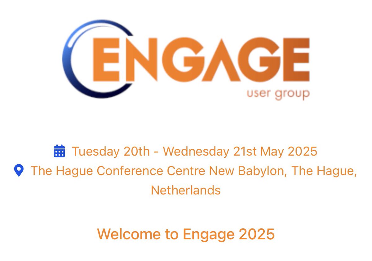 Paul Harrison (@paulharrison) on Twitter photo The new <a href="/engageug/">℮ engage.ug ⚙️ (@engageug@mas.to)</a> 2025 mobile event app is now available for iOS and Android 😎
Download it from your favourite mobile App Store or from onelink.to/engage and #AssembleYourAgenda
#dominoforever The new <a href="/engageug/">℮ engage.ug ⚙️ (@engageug@mas.to)</a> 2025 mobile event app is now available for iOS and Android 😎
Download it from your favourite mobile App Store or from onelink.to/engage and #AssembleYourAgenda
#dominoforever