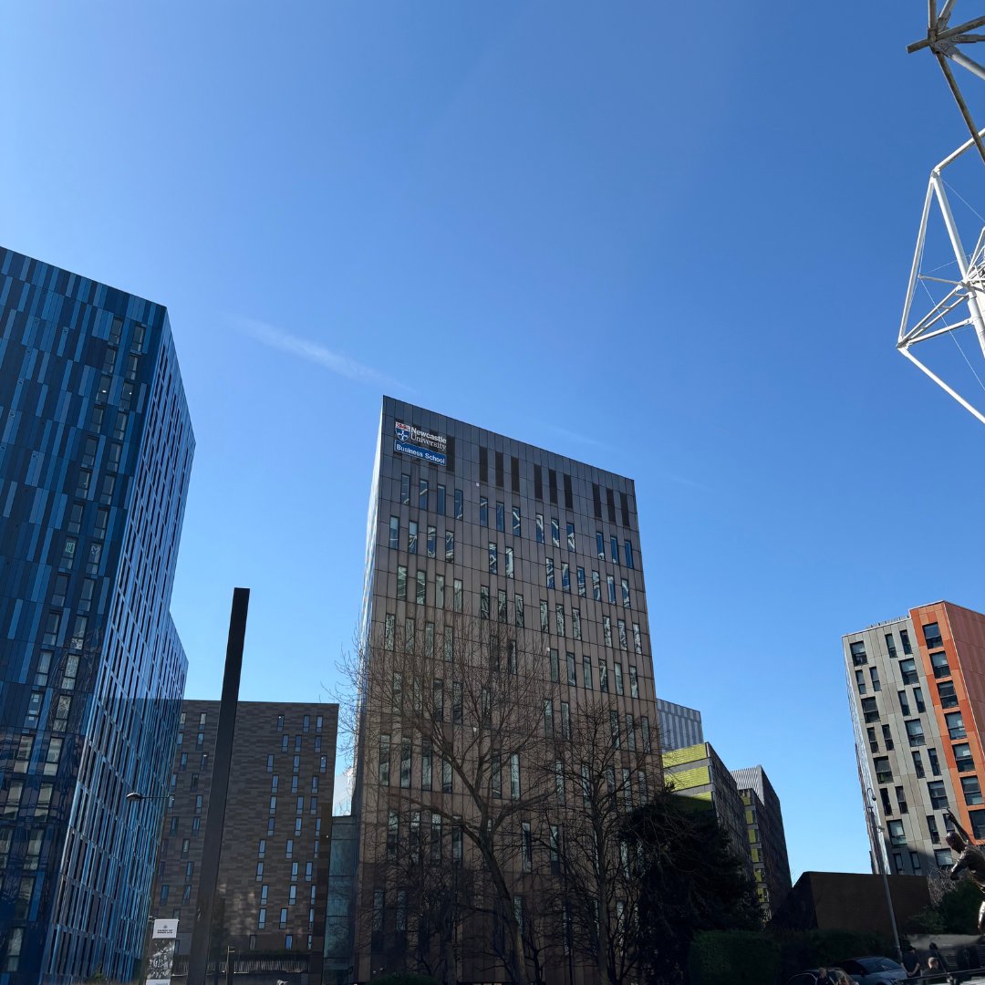 Blue skies and the Business School 💙☀️ We hope you are all enjoying the sun. 

Every Tuesday we showcase photos from around campus and the city. Make sure to include the hashtag #NUBSTuesdays in your post to be featured on our feed. 

#NCLBusiness #WeAreNCL