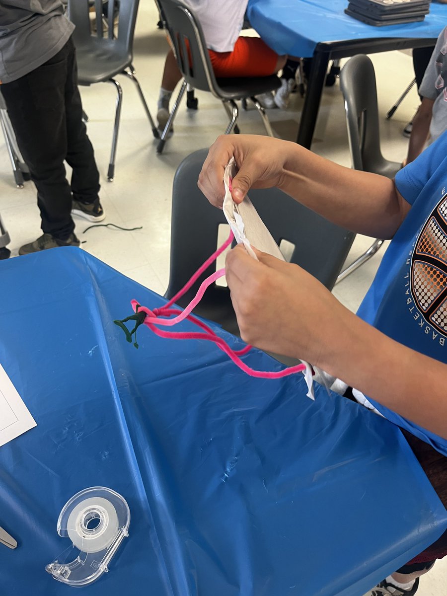 MsStiles_EDU's tweet image. It’s Toy Story week in the STEM Lab! Second graders are working on making their toys freeze in #CSFirst when Andy is coming! Fourth graders are designing parachutes!