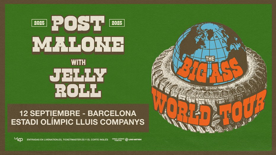 Selling Post Malone ticket in Barcelona 12th September (Pista Golden Este section) 🇪🇸  DM  #PostMalone #BigAssWorldTour