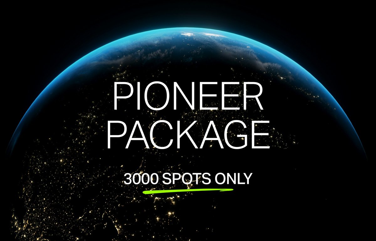 Final Call before TGE, 3000 Spots ONLY.

Pioneer Package:
+ Longevity Hub Pass 
+ New Sporty Series Ring (5x earnings) 
+ Token Airdrops 

Win with CUDIS.