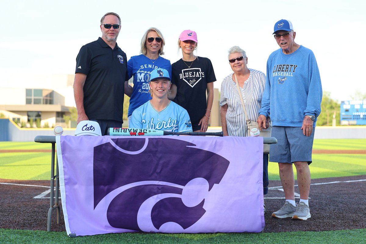 Congrats to Jack Quetschenbach (OF), parents Joel and Maree, headed to Kansas State University to play Baseball ⚾️ 🎓👏 Go get it Q!