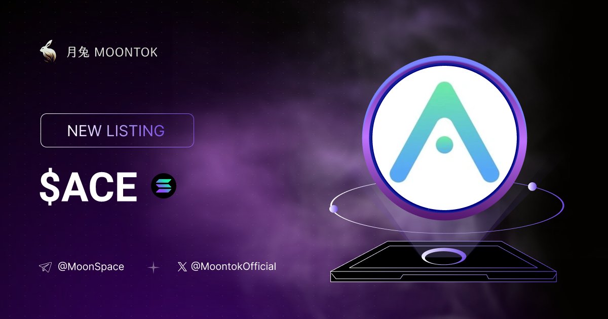 MoontokListing's tweet photo. ⚡ 月兔雷霆 - Moontok Xpress

Ace Data Cloud ( $ACE )
https://t.co/OUXK8s23hf

GEuuznWpn6iuQAJxLKQDVGXPtrqXHNWTk3gZqqvJpump

LIQ: $201,499 | MC: $937,135

#altcoin #memecoins @acedatacloud @moontokofficial https://t.co/SBYklfk511