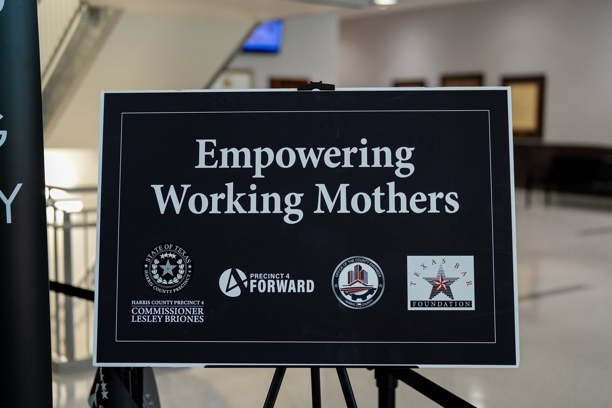 Thank you to everyone who joined us yesterday at the Juvenile Justice Center for the lactation pod ribbon-cutting!

This milestone was made possible through the partnership of the Office of Commissioner Lesley Briones, Precinct 4, @Precinct4Forward, Harris County Engineering,