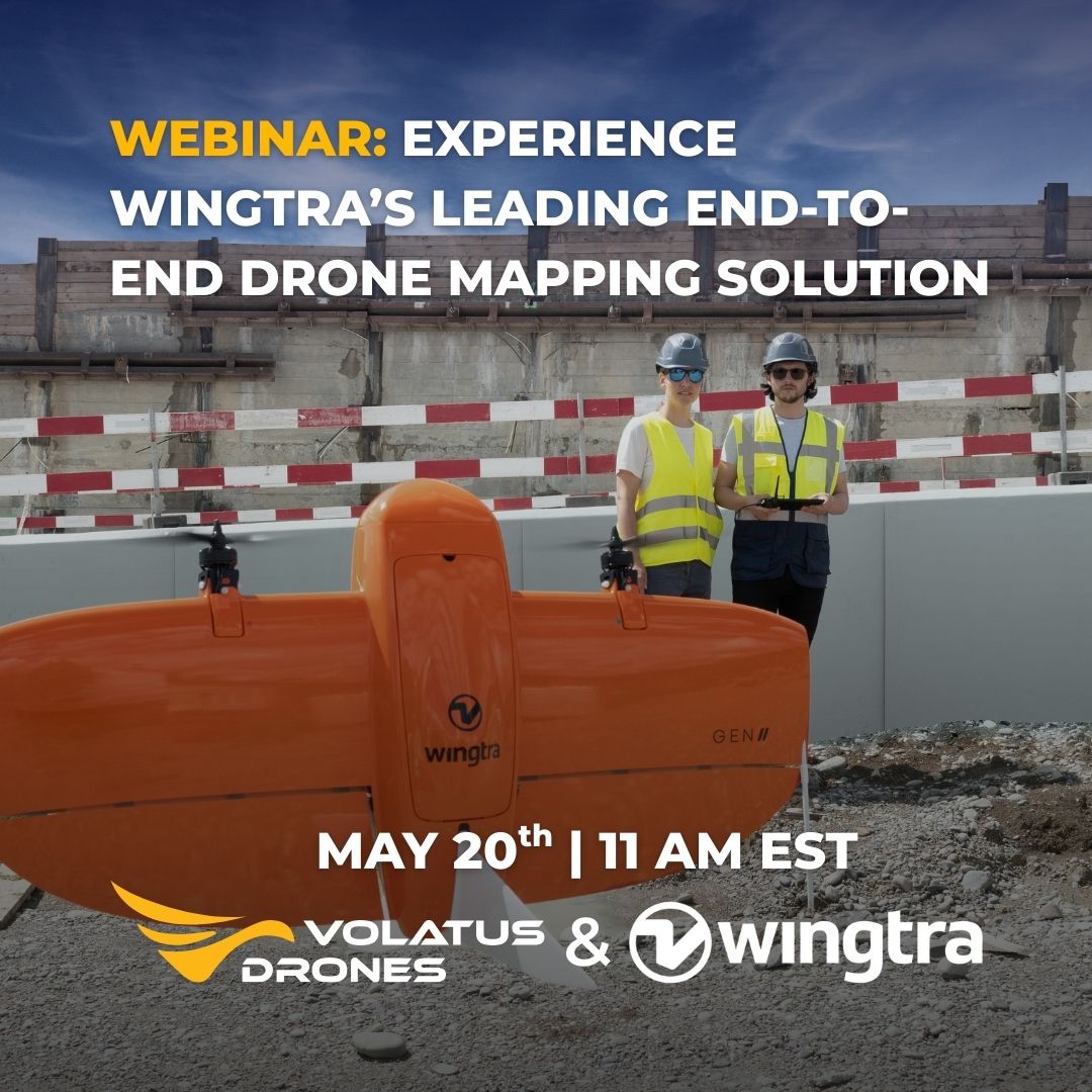 Volatus Drones (@volatusdrones) on Twitter photo Just 1 Week to Go! Join <a href="/Wingtra/">Wingtra</a>  & <a href="/VolatusAero/">Volatus Aerospace Corp.</a>  for a free webinar on the future of drone-based surveying.
May 20 | 🕚 11 AM EST | 
Online (link provided upon registration)
Can't attend live? Registrants get the recording!
Register: zurl.co/6j1RJ
#DroneSurveying Just 1 Week to Go! Join <a href="/Wingtra/">Wingtra</a>  & <a href="/VolatusAero/">Volatus Aerospace Corp.</a>  for a free webinar on the future of drone-based surveying.
May 20 | 🕚 11 AM EST | 
Online (link provided upon registration)
Can't attend live? Registrants get the recording!
Register: zurl.co/6j1RJ
#DroneSurveying